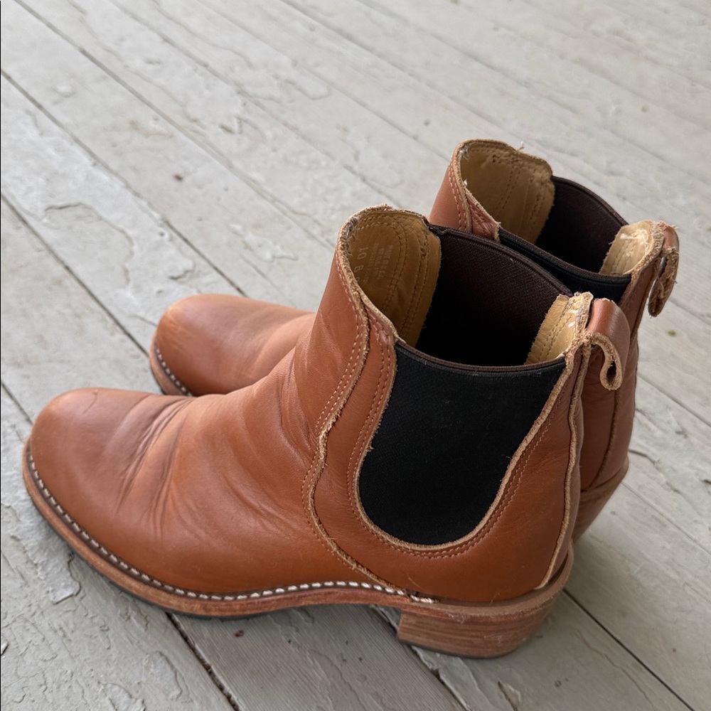 Red wing vibram Brown Leather Chelsea Boots 10 B - Picture 5 of 9